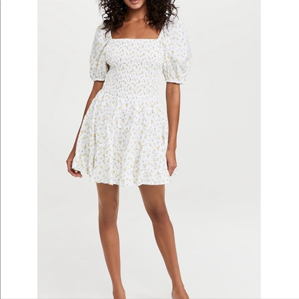 Ravi Molly Cotton Smoked Dress
